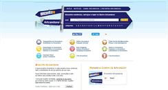 Desktop Screenshot of encontraaricanduva.com.br